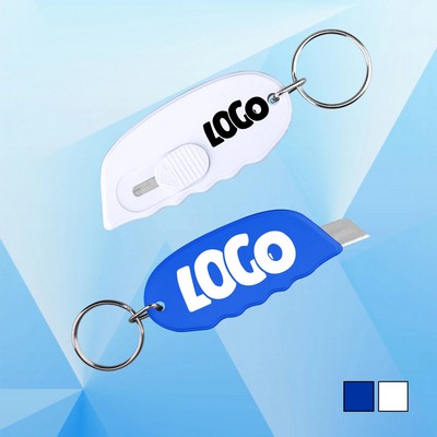 Mini Blade With Grip Handle Keychain